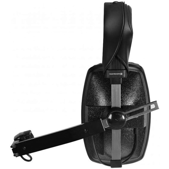 Beyerdynamic Auriculares cerrados con micrófono hipercardioide dinámico, 50 ohmios, negro