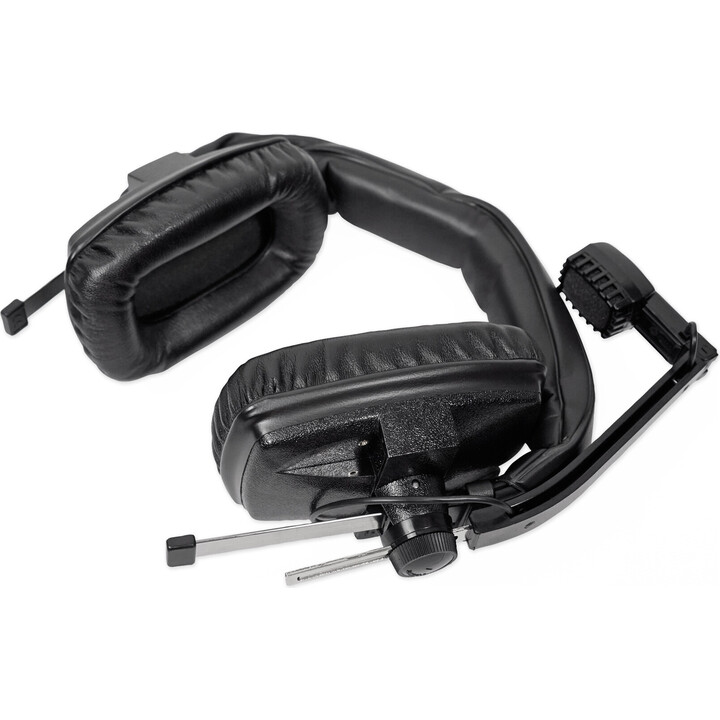 Beyerdynamic Auriculares cerrados con micrófono hipercardioide dinámico, 50 ohmios, negro