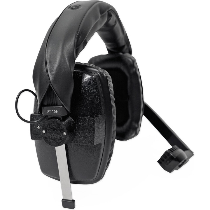 Beyerdynamic Auriculares cerrados con micrófono hipercardioide dinámico, 50 ohmios, negro