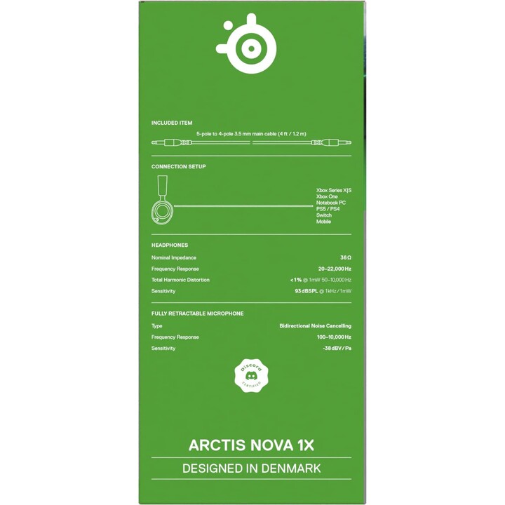 Fones de ouvido Steelseries Arctis Nova 1x (61616)