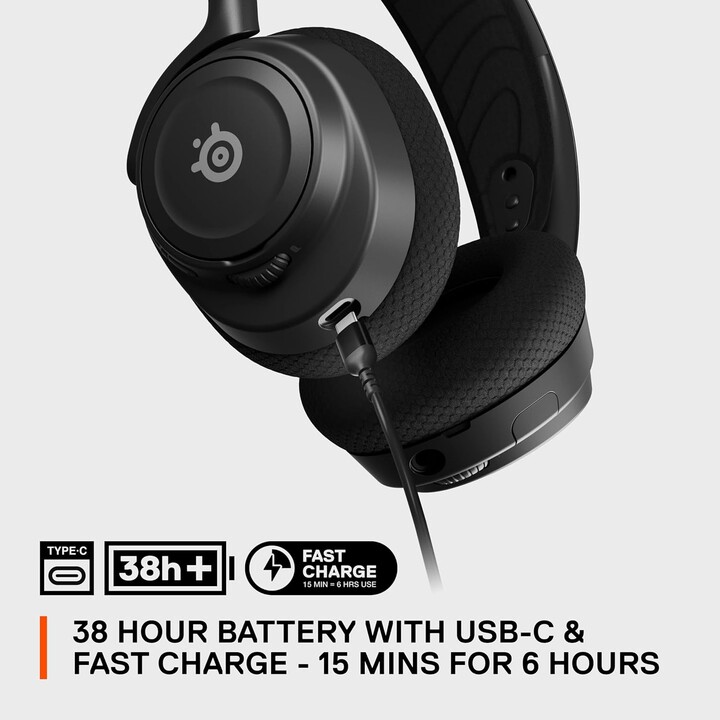 Steelseries Arctis Nova 7x Wireless Gen 2 Auriculares Inalámbrico Diadema Juego Bluetooth Negro