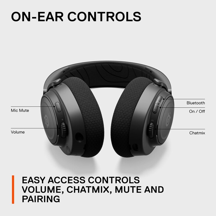 Steelseries Arctis Nova 7x Wireless Gen 2 Auriculares Inalámbrico Diadema Juego Bluetooth Negro