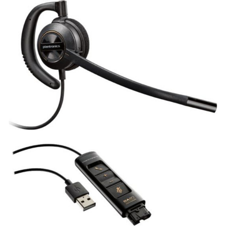 Poly EncorePro 530D Monaural USB-A/C TAA