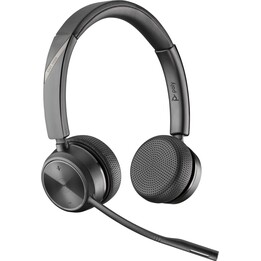 POLY Savi 7220 Office Binaural DECT 1880-1900 MHz Headset Inalámbrico Diadema Oficina Negro