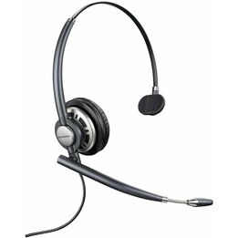 Poly EncorePro 710 QD. Auricular con cable QD, para PC y teléfono fijo