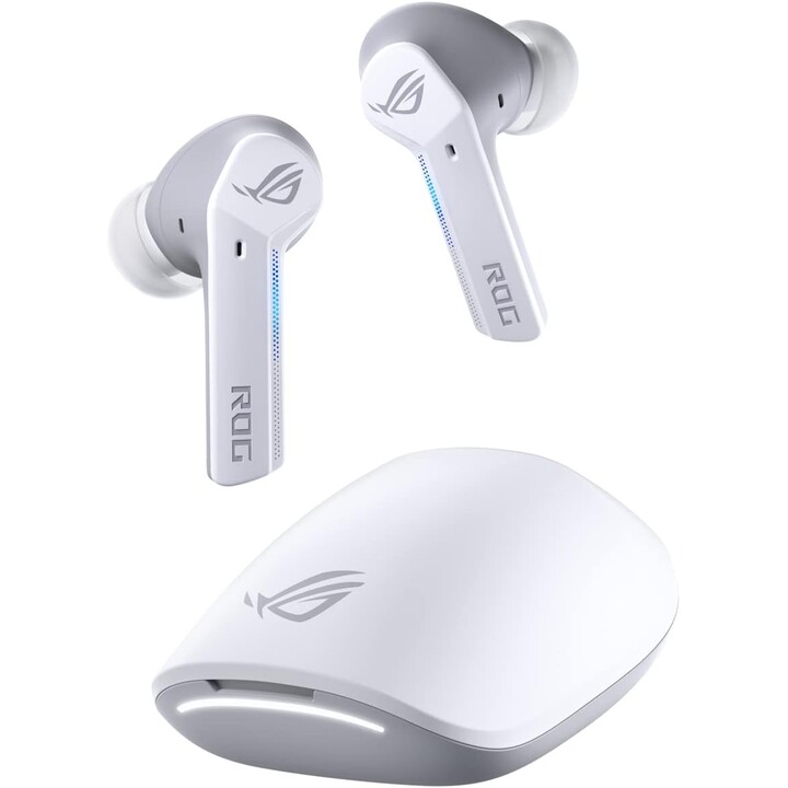 Asus Rog Cetra True Moonlight Stéréo Bluetooth Casque Blanc