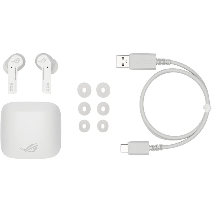Asus Rog Cetra True Moonlight Auriculares Stereo Bluetooth Blanco