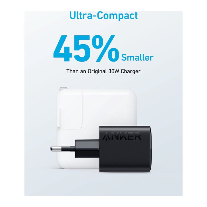 Cargador Anker 323 33W 1x USB-A 1x USB-C