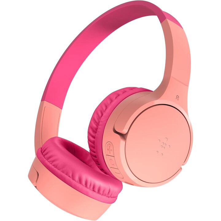 Belkin SOUNDFORM Mini BT Auriculares supraaurales para niños, rosa