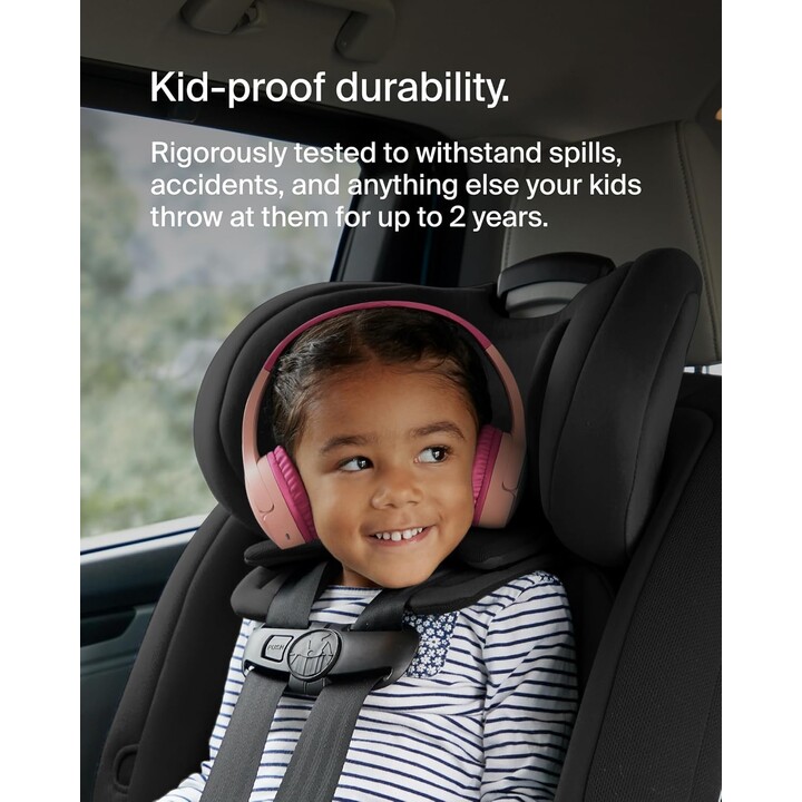 Belkin SOUNDFORM Mini BT Auriculares supraaurales para niños, rosa