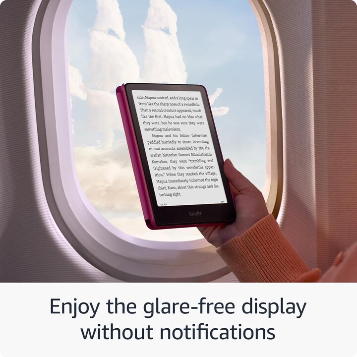 Amazon Kindle 7″ 12ª generación B0CFPJYX7P lector de libros electrónicos 16GB Wi-Fi Negro