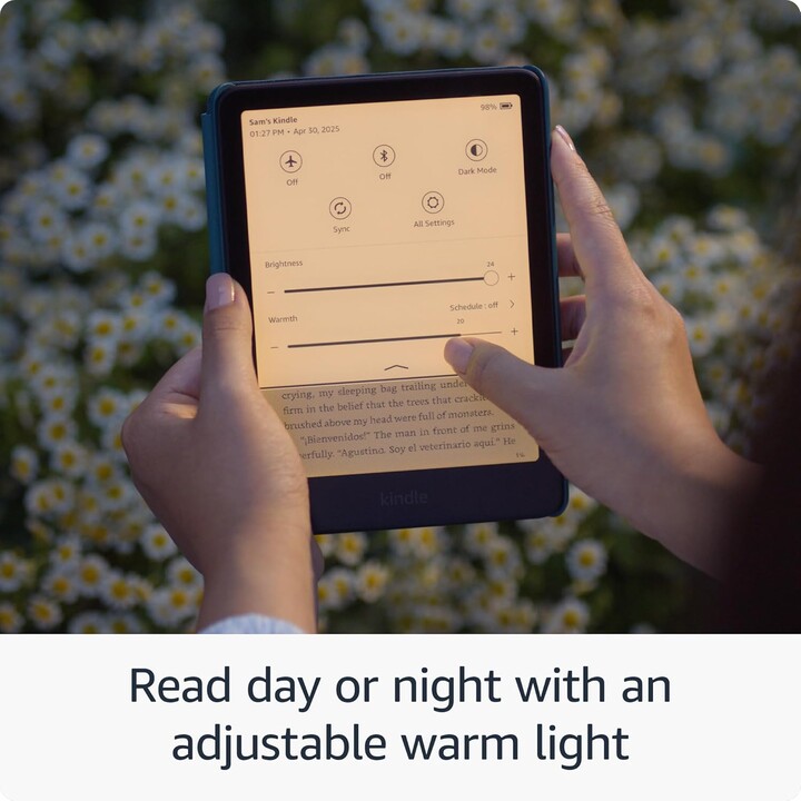 Amazon Kindle 7″ 12ª generación B0CFPJYX7P lector de libros electrónicos 16GB Wi-Fi Negro