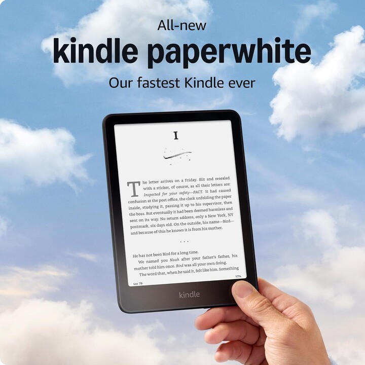 Amazon Kindle 7″ 12ª generación B0CFPJYX7P lector de libros electrónicos 16GB Wi-Fi Negro