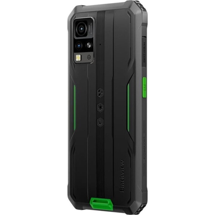 Blackview BV4800 SE, 12GB RAM+64GB/2TB, Android 15, 16MP AI Camera, 6.56 90Hz Display, IP68/69K, 5100mAh, NFC, Green