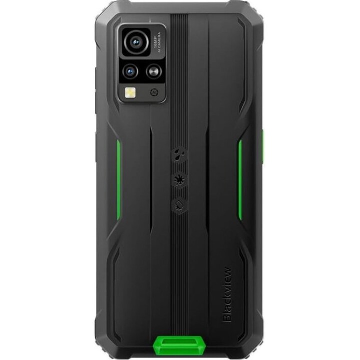 Blackview BV4800 SE, 12GB RAM+64GB/2TB, Android 15, 16MP AI Camera, 6.56 90Hz Display, IP68/69K, 5100mAh, NFC, Green