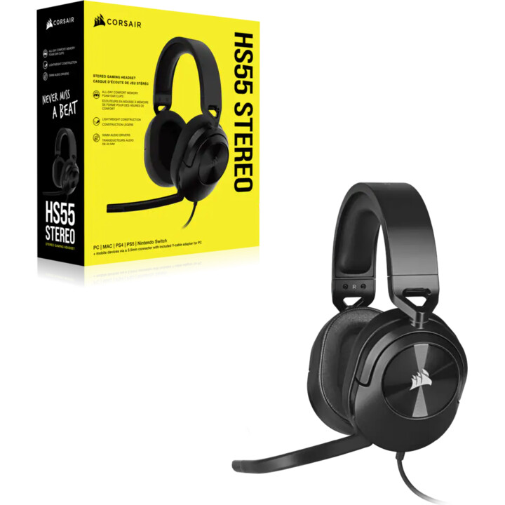 Corsair HS55 Stereo Gaming Carbon