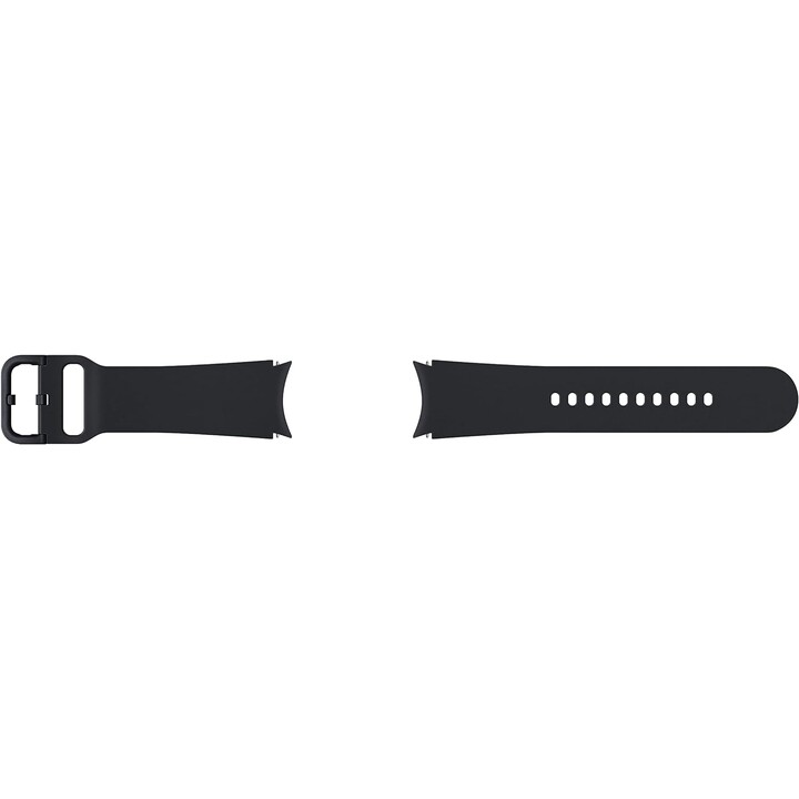 Correa deportiva Samsung para la serie Galaxy Watch4 negra (S/M, 130 – 190 mm)