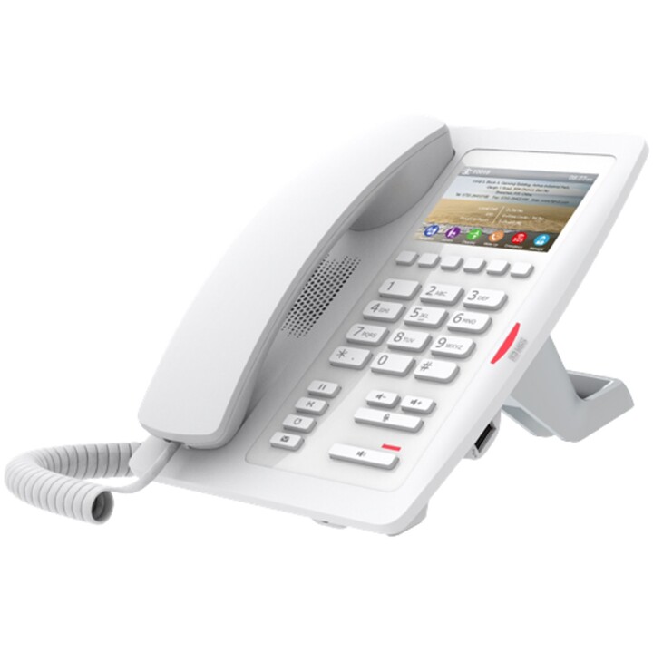 Fanvil H5 Blanco | Telefon VoIP | HD Audio, RJ45 100Mb/s PoE, pantalla LCD, desktop
