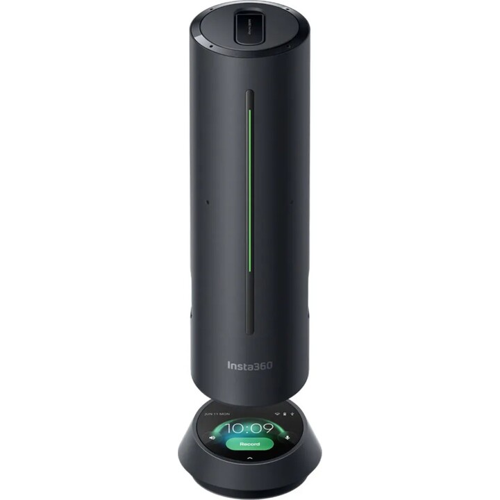 Altavoz/Microfono Portátil para Conferencias Insta360 Wave/ USB-Bluetooth/ Negro