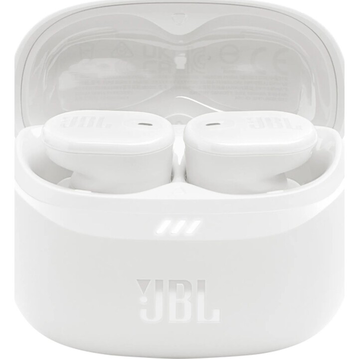 JBL Tune Buds 2 Blanc avec réduction de bruit (ANC) - Casque Bluetooth