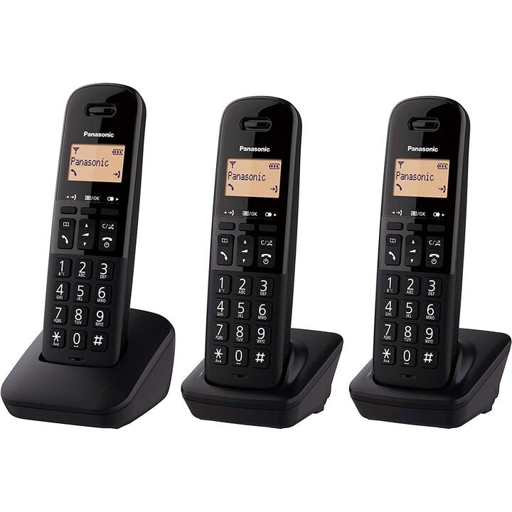 Panasonic KX-TGB613 Pack Trio Black