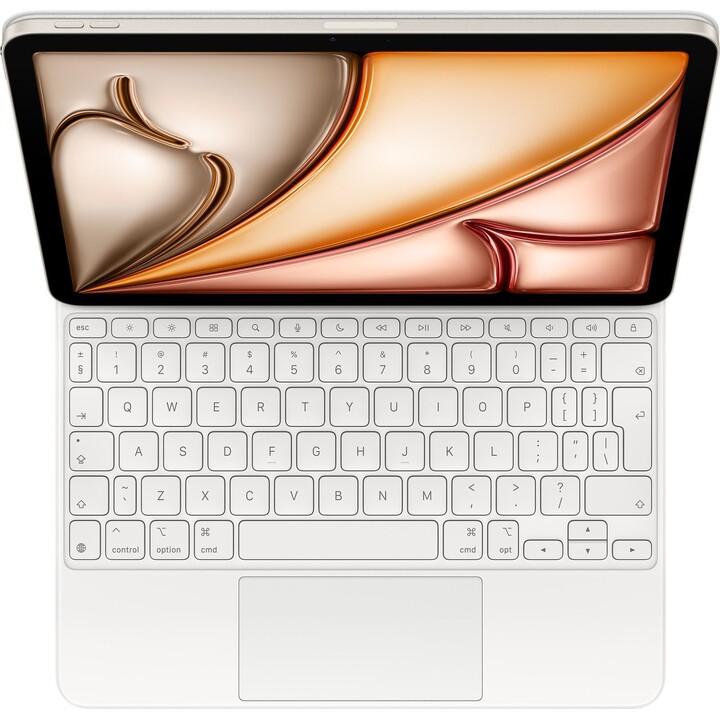 APPLE Magic Keyboard für iPadAir 11 Zoll (M3) – Internationales Englisch – Weiß