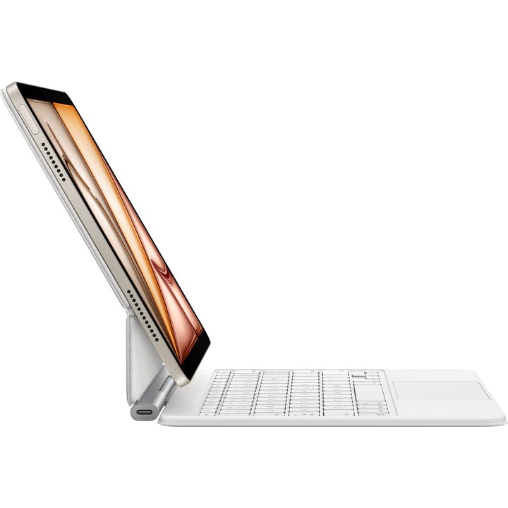 APPLE Magic Keyboard für iPadAir 11 Zoll (M3) – Internationales Englisch – Weiß