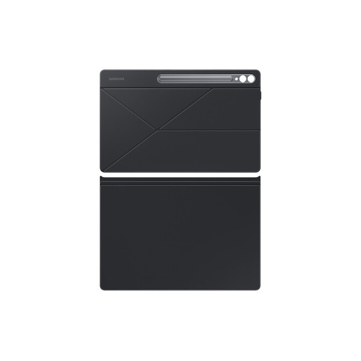 Cover Smart Book nera per Samsung, compatibile con Galaxy Tab S10 Ultra / S9 Ultra, modello EF-BX910PB