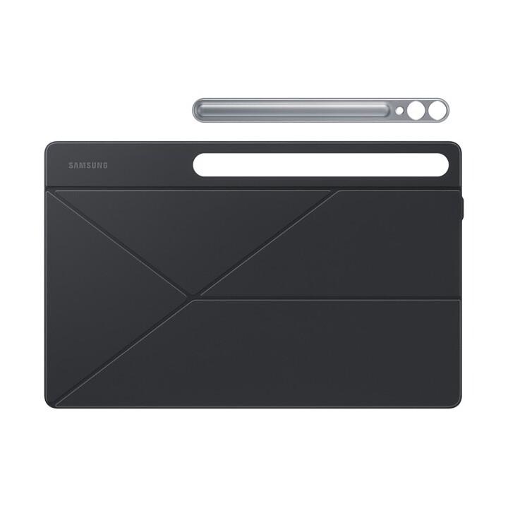 Cover Smart Book nera per Samsung, compatibile con Galaxy Tab S10 Ultra / S9 Ultra, modello EF-BX910PB