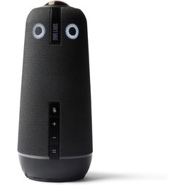 Owl Labs Meeting Owl 4+: cámara de videoconferencia inteligente 4K de 360 grados, micrófono y altavoz (enfoque automático del or