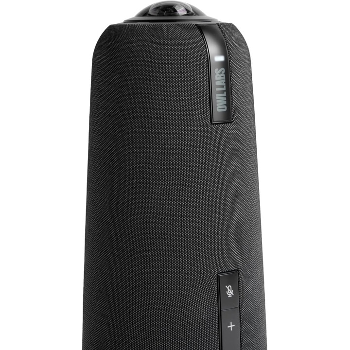 Owl Labs Meeting Owl 4+: cámara de videoconferencia inteligente 4K de 360 grados, micrófono y altavoz (enfoque automático del or