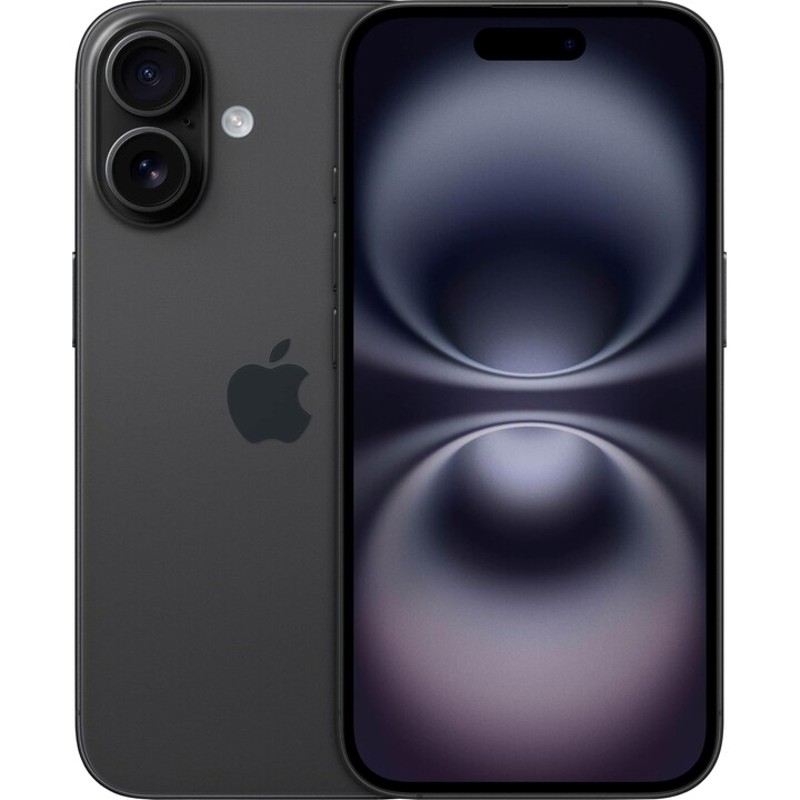 Apple iPhone 16 256GB, 5G Mobile phone with Apple Intelligence, Camera Control, A18 Chip, Black