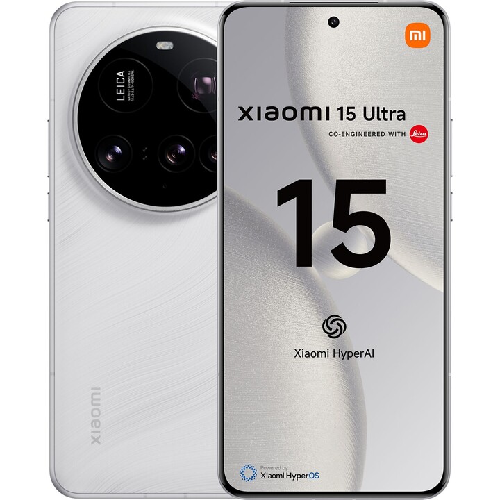 Xiaomi 15 Ultra, 16+512GB, Leica Summilux Optical Lens, Snapdragon 8 Elite, 6.73 120Hz WQHD+ pantalla AMOLED, blanco