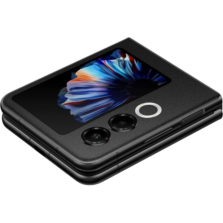 ZTE Nubia Flip 2 5G, 8GB + 256GB, teléfono inteligente plegable con IA, 6.9 120Hz FHD + pantalla AMOLED, 50MP, negro