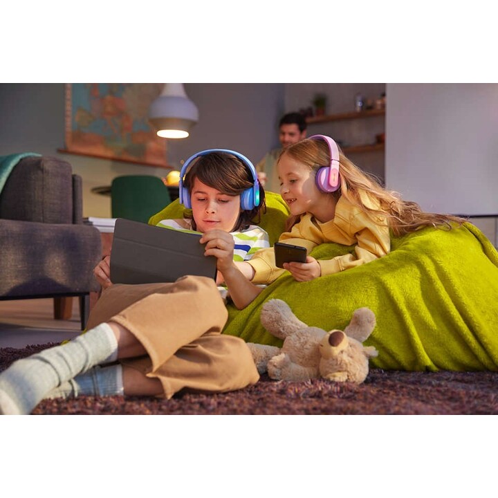Kopfhörer Philips Stirnband Tak4206 Für Kinder Pink Inalam