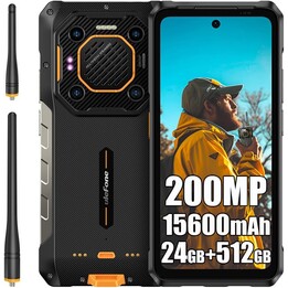 Ulefone Armor 26 Ultra 5G Walkie Talkie, 12GB 512GB, 6.78 LCD IPS FHD+, 15600mAh, Black