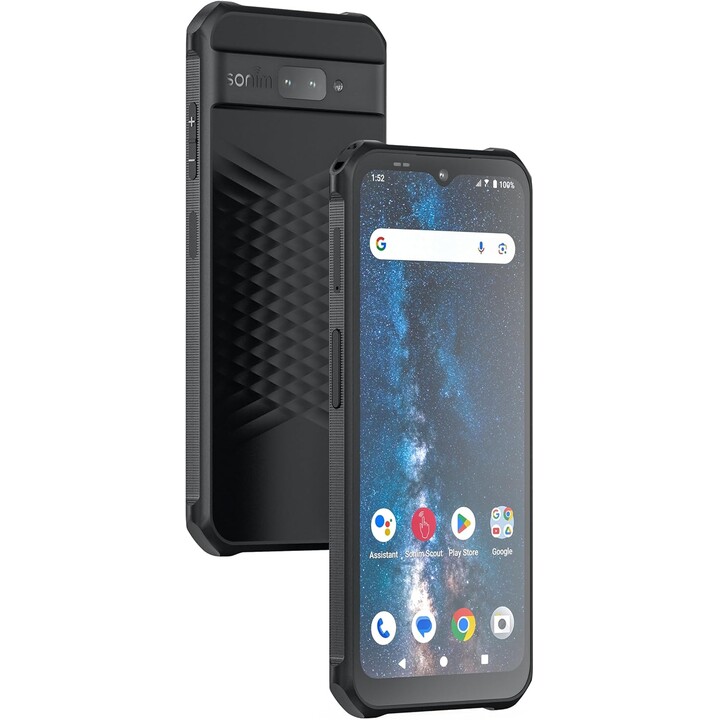 Sonim XP400 5G, 6/128 GB, SIM dual, micro-SD, batería de 5000 mAh, pantalla 6.5, cámara de 50 MP, negro