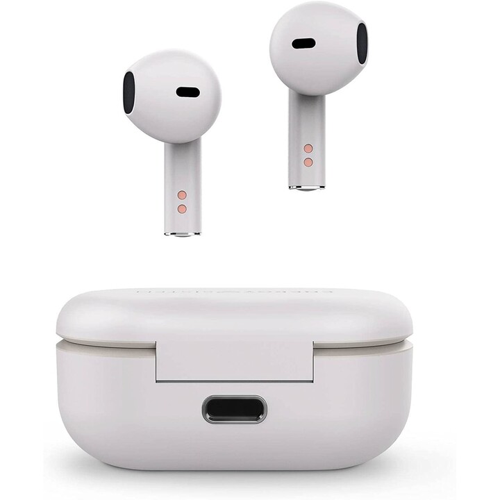 AURICULAR IN-EAR + MIC ENERGY STYLE 4 TWS BLUETOOTH CREAM
