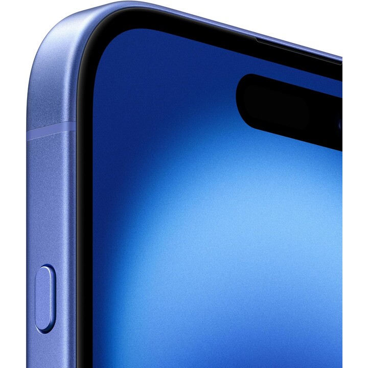 Apple iPhone 16 256 Go, téléphone portable 5G avec Apple Intelligence, contrôle de l'appareil photo, puce A18, outremer