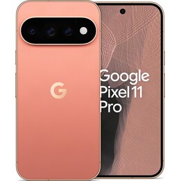 Google Pixel 11 Pro 5G, 12 Go / 256 Go, écran OLED LTPO de 6,3 pouces, batterie de 4 850 mAh, couleur Canyon