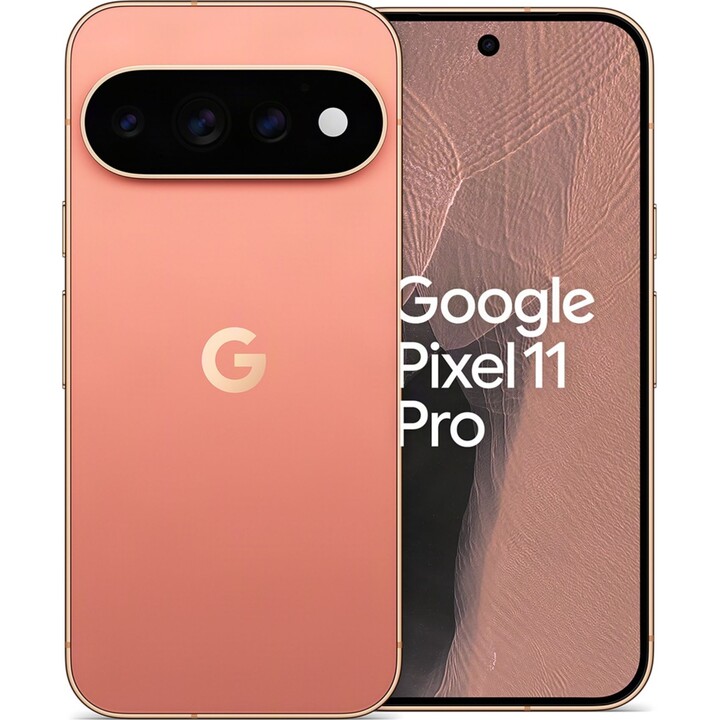 Google Pixel 11 Pro 5G, 12 GB, 256 GB, OLED LTPO da 6,3 pollici, 4850 mAh, Canyon