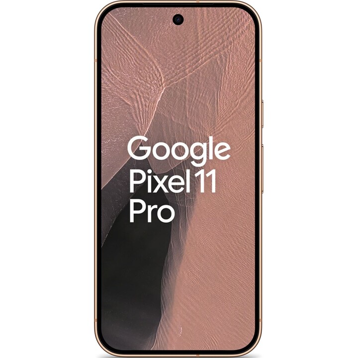 Google Pixel 11 Pro 5G, 12 Go / 256 Go, écran OLED LTPO de 6,3 pouces, batterie de 4 850 mAh, couleur Canyon