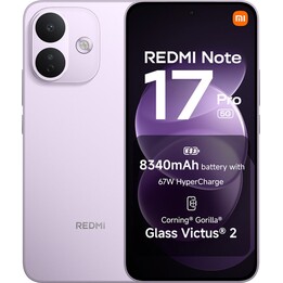 Xiaomi Redmi Note 17 Pro 5G, 8 GB + 512 GB, ecrã AMOLED de 6,83 polegadas, bateria de 8340 mAh, roxo