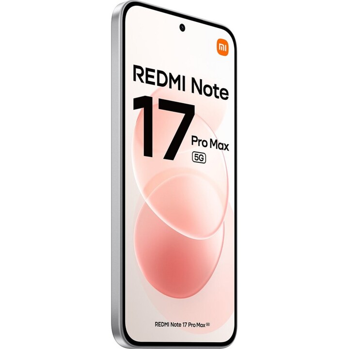 Xiaomi Redmi Note 17 Pro Max 5G, 8 GB 256 GB, 6,83 AMOLED, 10.000 mAh, bianco