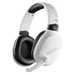 Auriculares inalámbricos Defender PHANTOM PRO 7.1 con micrófono, color blanco, Bluetooth + RF 2.4GHz + GAME