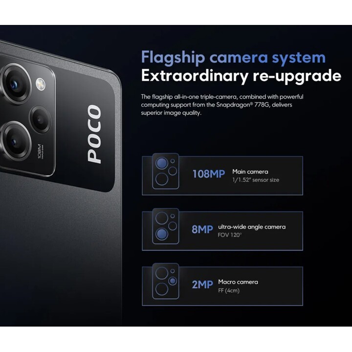 Xiaomi Poco X5 Pro 5G 6GB/128GB Dual Sim Gelb