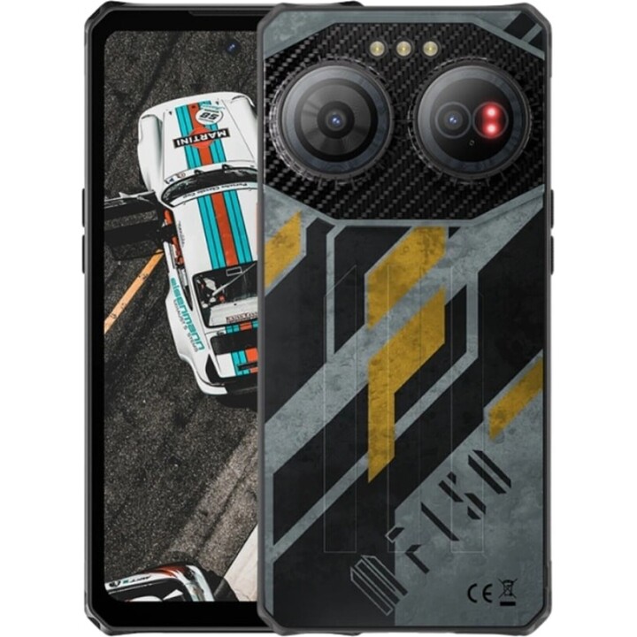 iiiF150 Air3 12GB 512GB Schermo 6.6 pollici 32 Mega Pixel Dual Sim Grigio/Giallo Robusto