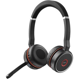 Auricolare stereo Jabra Evolve 75 MS Bluetooth on-ear