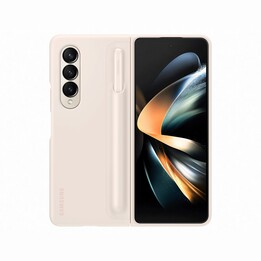 Samsung Standing Cover with Pen Sand, for Samsung Galaxy Z Fold4, EF-OF93PCUEGWW