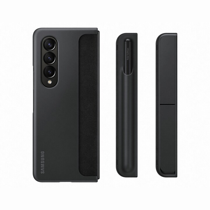 Samsung Standing Cover with Pen Black, for Samsung Galaxy Z Fold4, EF-OF93PCBEGWW
